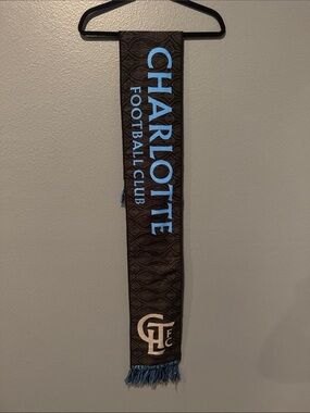 Charlotte FC 2025 Jersey Hook Scarf NWT